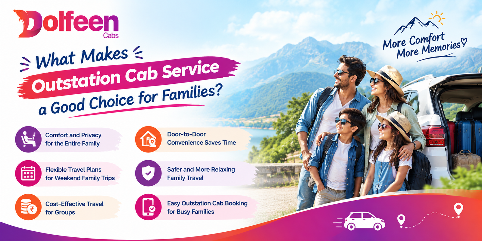 What Makes Outstation Cab Service a Good Choice for Families?