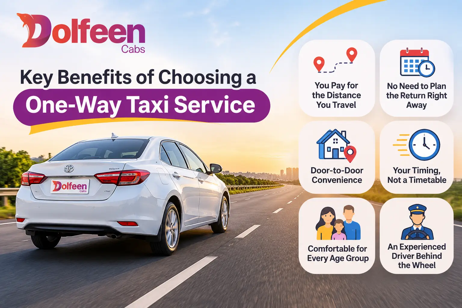 Key Benefits of Choosing a One-Way Taxi Service