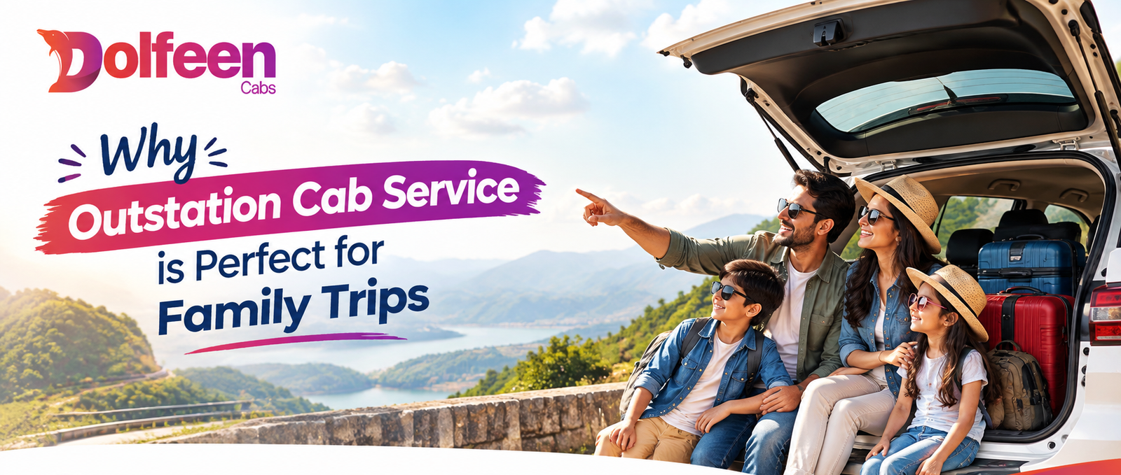 Why Outstation Cab Service is Perfect for Family Trips
