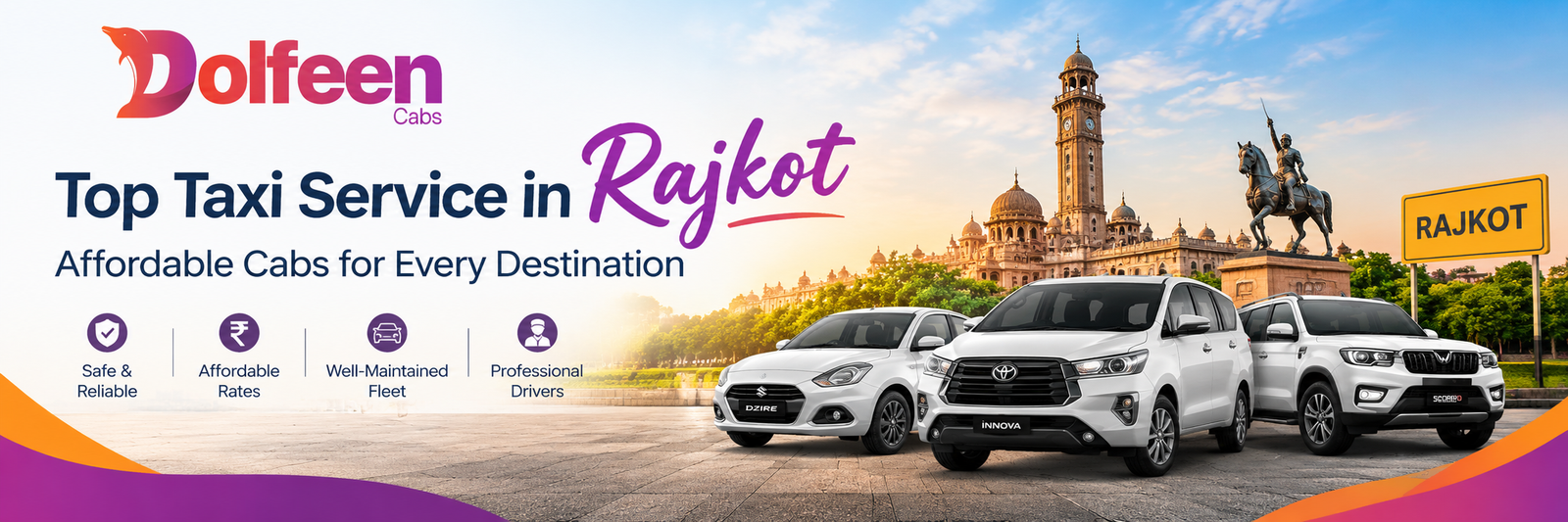 Top Taxi Service in Rajkot: Affordable Cabs for Every Destination