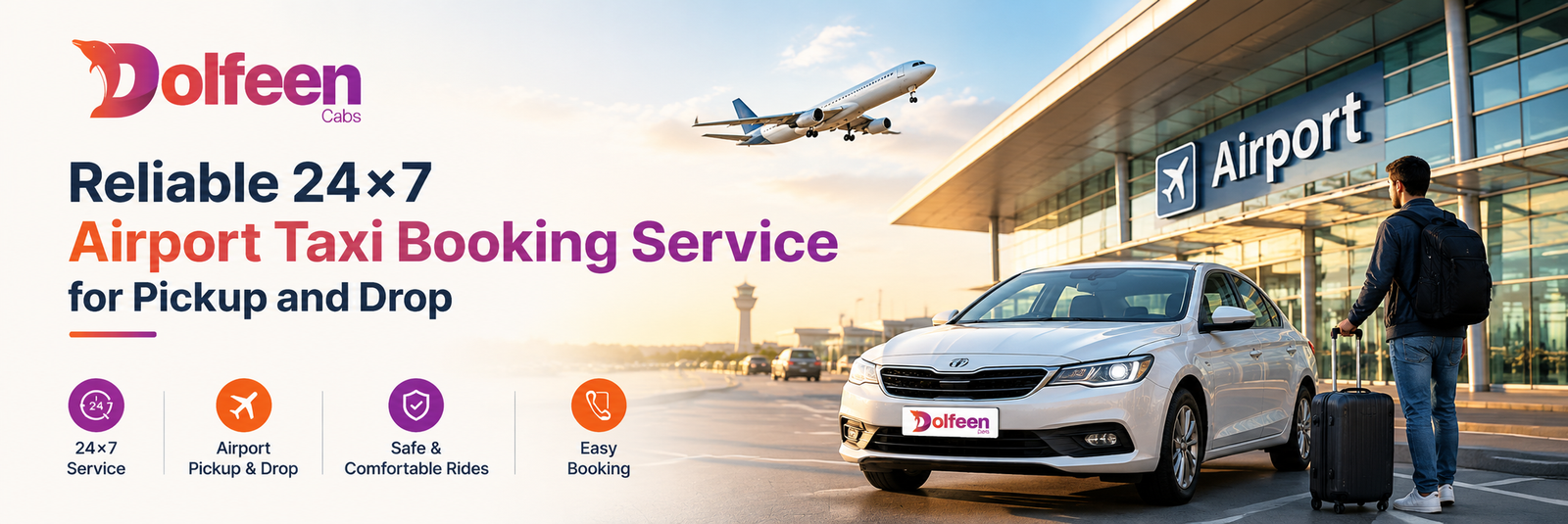 Reliable 24×7 Airport Taxi Booking Service for Pickup and Drop 
